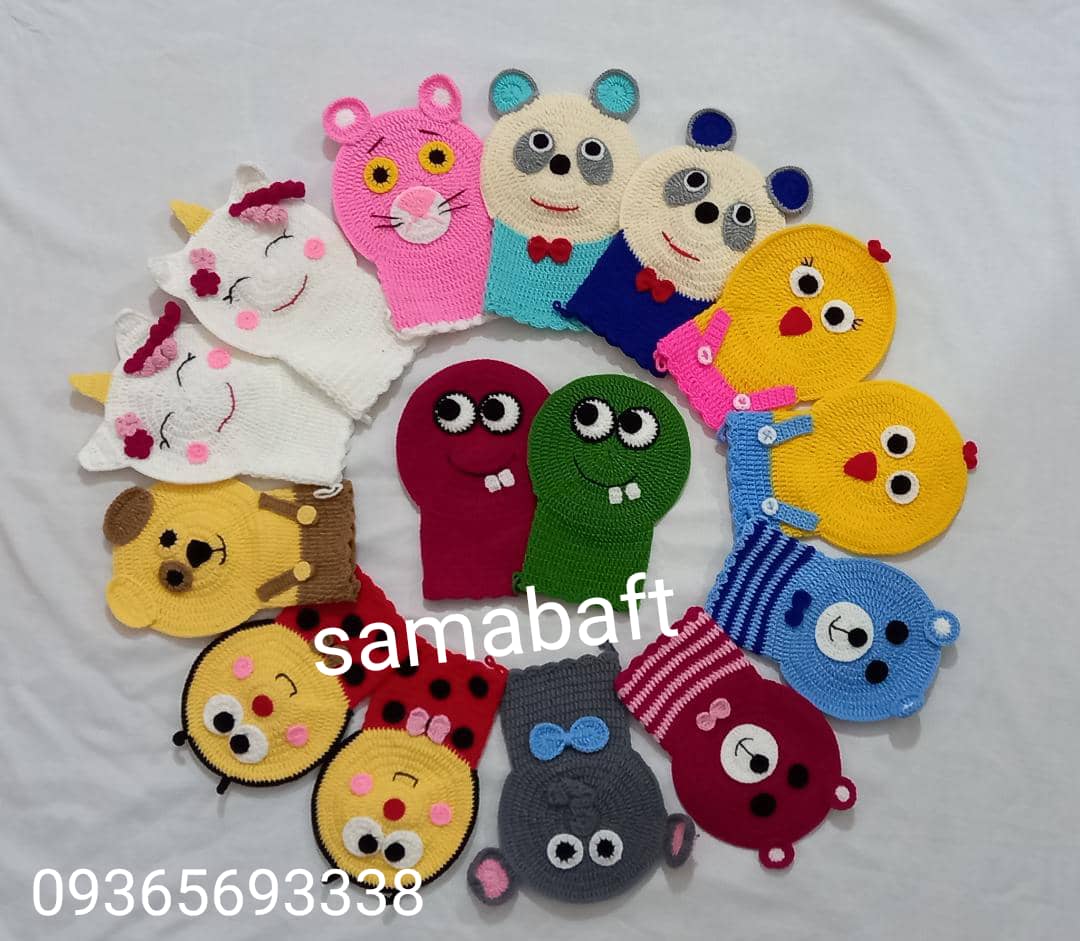 لیف های عروسکی دستبافت 