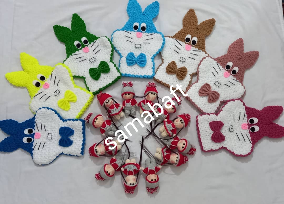 لیف های خرگوشی و مینی عروسک روسی